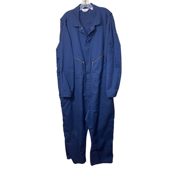Walls Master Made Coveralls Workwear Blue Size 54 Regular - Picture 1 of 8